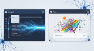 Microsoft、NotepadとPaintにAI機能を追加——ストリーミング表示と塗り絵生成が可能に