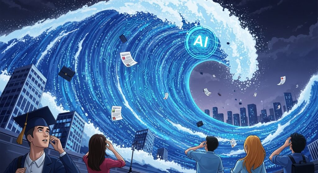 IMF専務理事が警告「AI津波が労働市場を襲う」先進国で雇用の60%に影響、若年層が最大の犠牲に