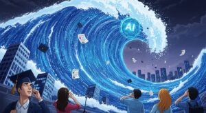 IMF専務理事が警告「AI津波が労働市場を襲う」先進国で雇用の60%に影響、若年層が最大の犠牲に