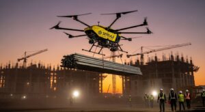 建設ドローン市場2033年に217億ドル到達予測 | 北米38%シェアでリード、日本でも時間83%削減の実証成功