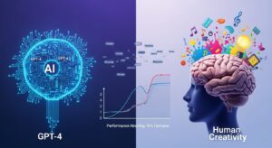 GPT-4が10万人との創造性対決で平均超え。しかし上位10%の人間には及ばず―モントリオール大学研究
