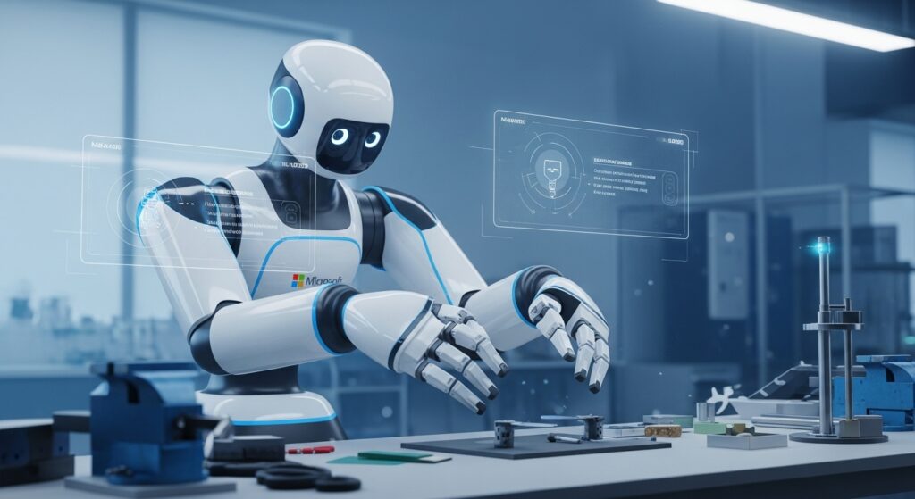 Microsoft、触覚センシング搭載の初ロボティクスモデル「Rho-alpha」発表―Physical AI時代の幕開けへ