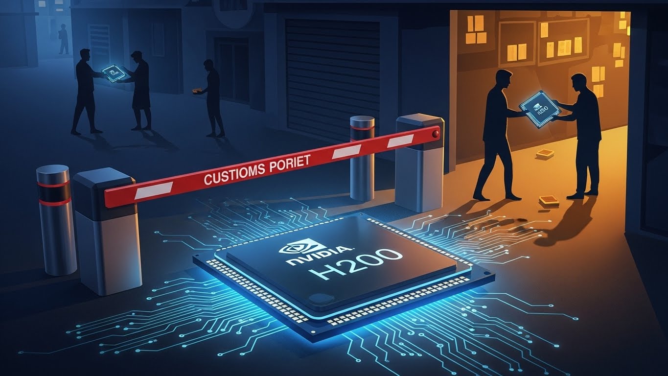 NVIDIA H200、中国税関が通関阻止—トランプ承認の翌日、部品メーカーも生産停止へ