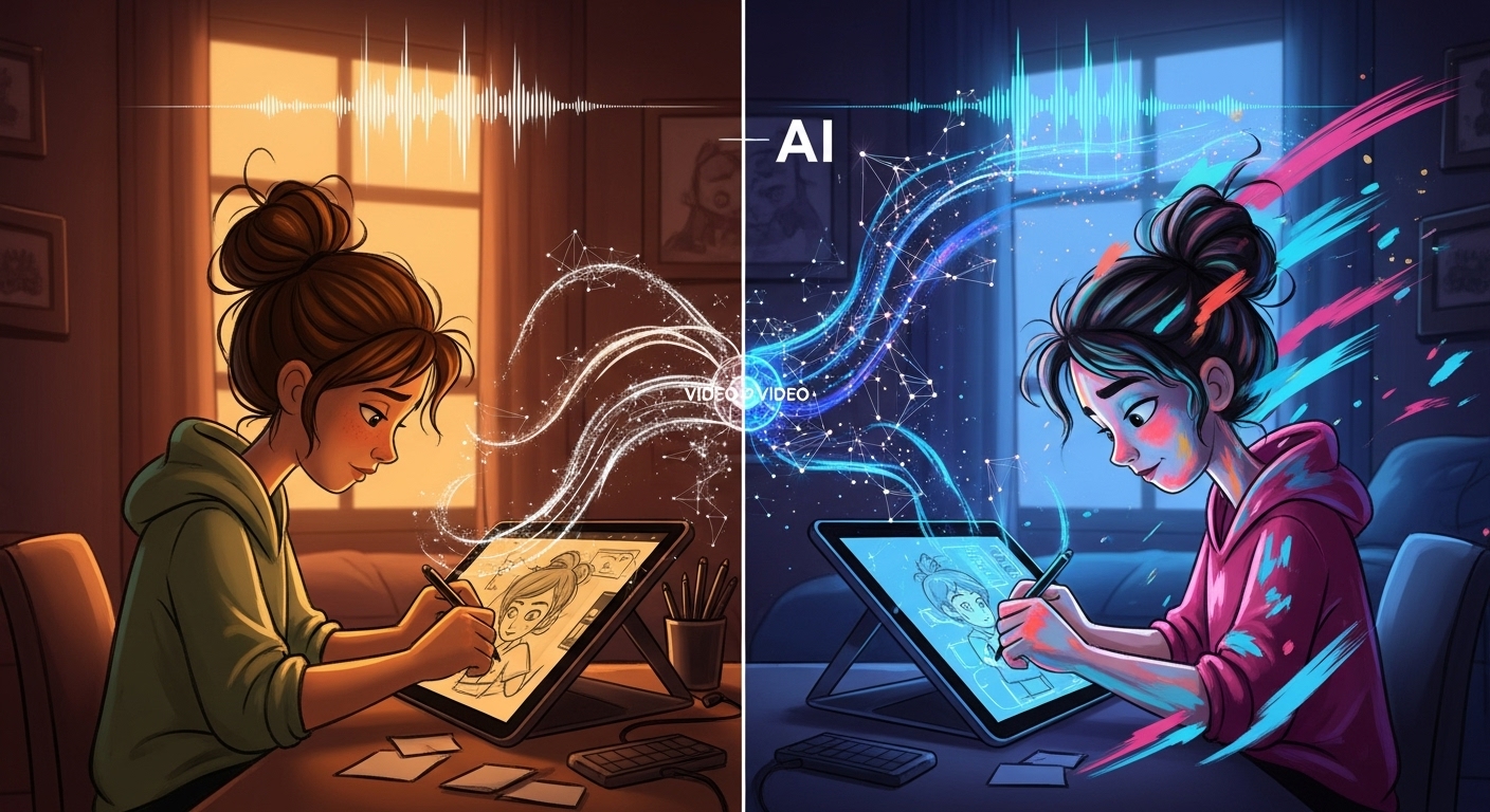 Pixar出身監督とGoogle AIが協働｜生成AI「Veo」でアニメ映画を制作