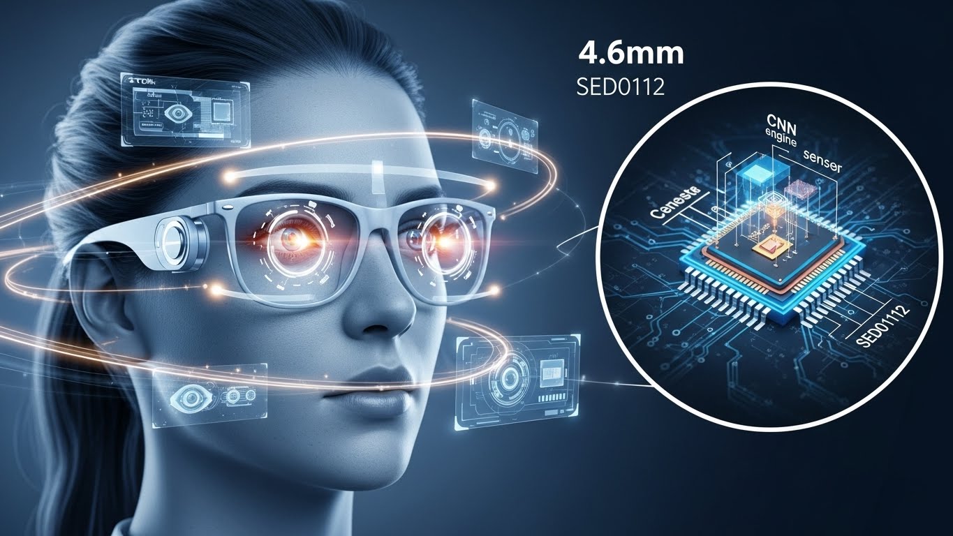 TDK AIsight設立、視線から意図を読み取るAIグラス向けチップ「SED0112」をCES 2026で発表 - innovaTopia - （イノベトピア）