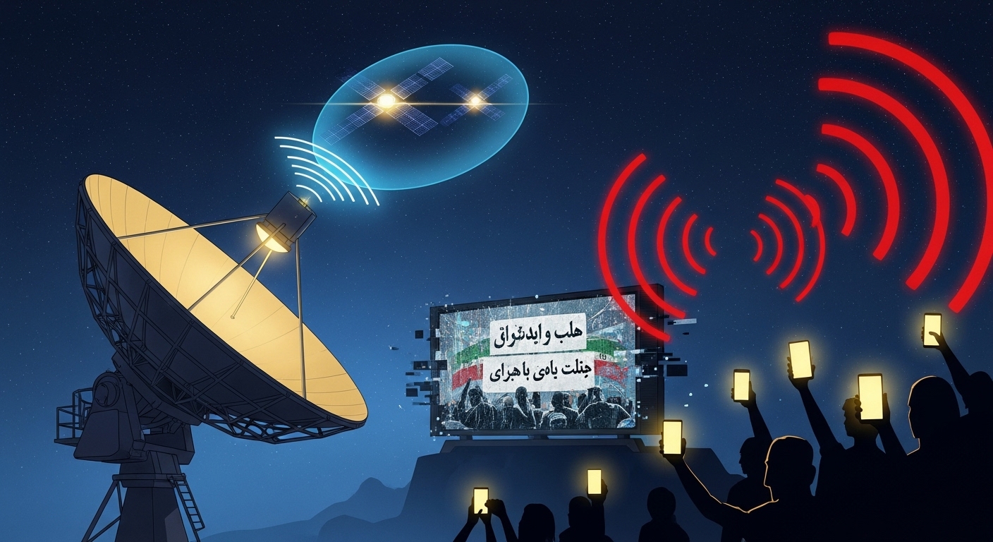 イラン国営テレビがハッキング被害、Starlink経由で抗議情報流出—完全遮断下の情報戦争 - innovaTopia - （イノベトピア）