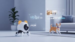 フロンティアエックス、ペット追跡ロボット「ヴェックス」をCES 2026で発表。AI編集で日常を物語に変換 - innovaTopia - （イノベトピア）