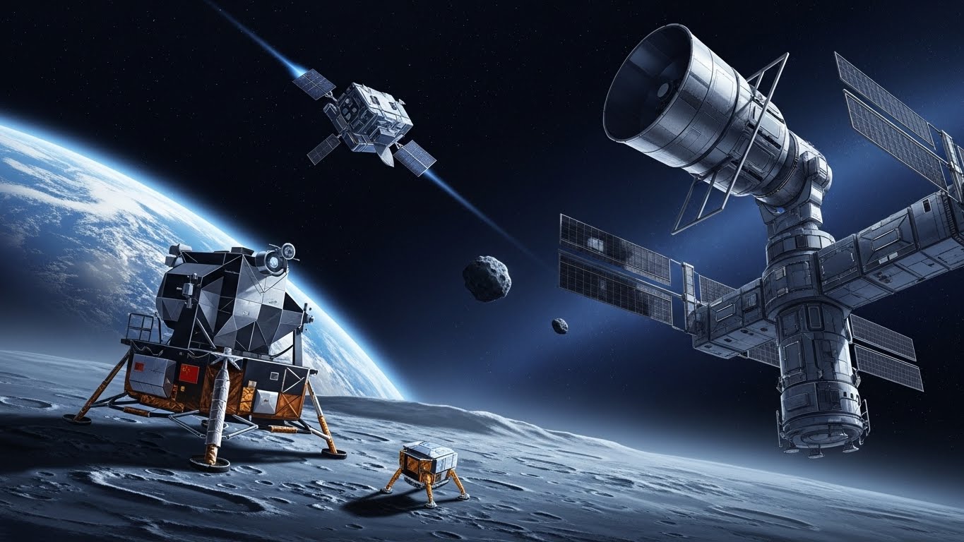 中国、2026年に5大宇宙ミッション展開──嫦娥7号が月南極へ、天問2号は小惑星サンプルリターン - innovaTopia - （イノベトピア）