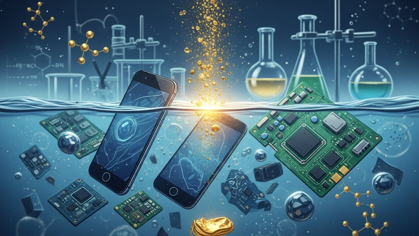 古いスマホから金を取り戻せ──中国の新技術が実現する98.2%回収率、2030年の82百万トン電子廃棄物問題に光明 - innovaTopia - （イノベトピア）