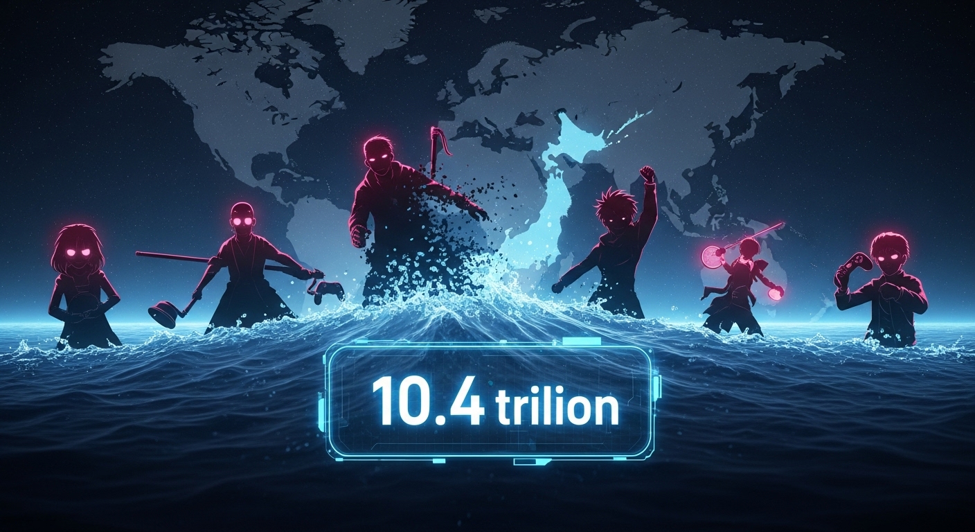 日本コンテンツ海賊版被害10.4兆円に 経産省が対策強化へ