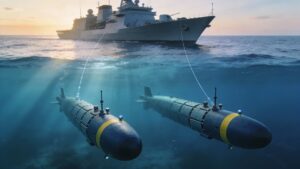 海上自衛隊、国内開発の小型UUVを納入無人アセットで水中防衛能力を強化