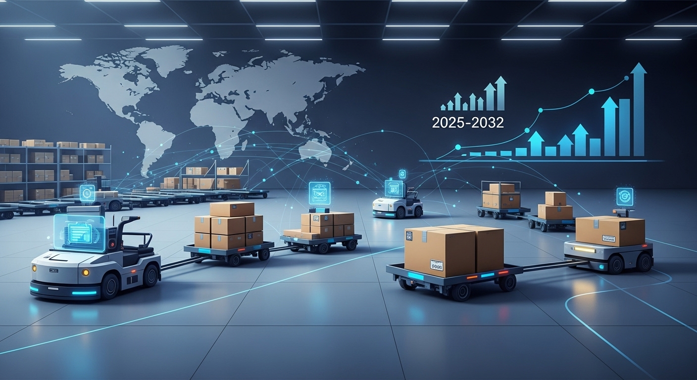 自動搬送車（AGV）市場が年率8.7%成長｜物流3PLセグメントが11.6%で最高伸び率 - innovaTopia - （イノベトピア）