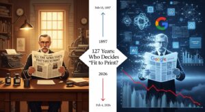 2月10日【今日は何の日？】NYタイムズが掲げた「印刷に値するニュース」の理念 — アルゴリズム時代に問われる編集的価値判断