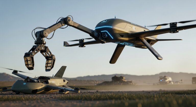 AI×3Dプリント×ロボットアーム—撃墜ドローンを回収する「Project R.E.D.」、米陸軍ドローン競技会で頂点に