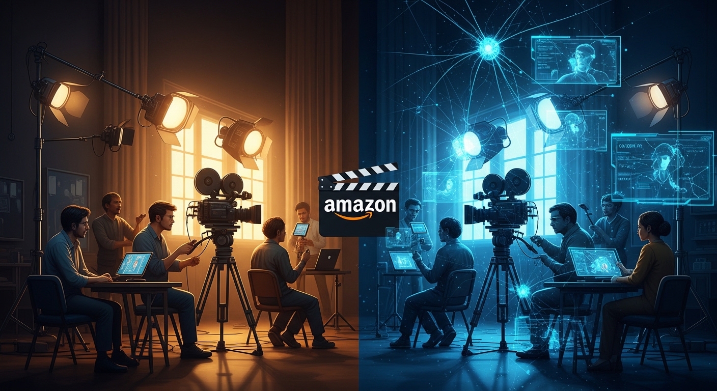 Amazon、AI活用で映画・TV制作を加速。3月にベータ開始、ハリウッドに波紋