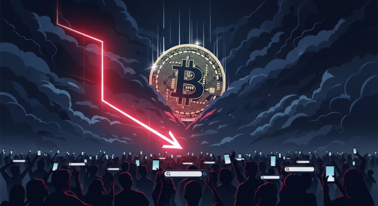 Bitcoin「ゼロになる」Google検索が過去最高を記録、Fear & Greed Indexは史上最低水準に