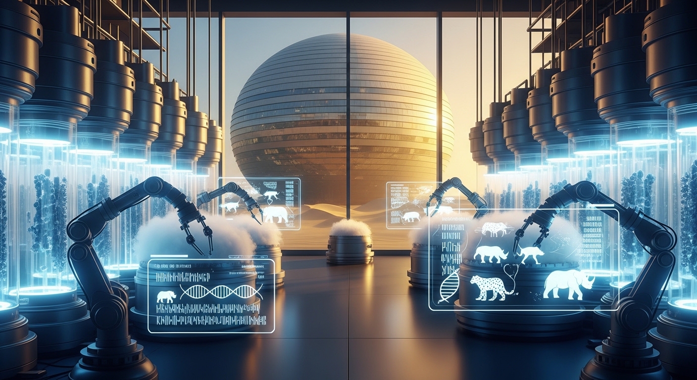 Colossal BiosciencesとUAE、ドバイに世界初のBioVault設立へ──1万種の遺伝子を保存する「現代版ノアの箱舟」