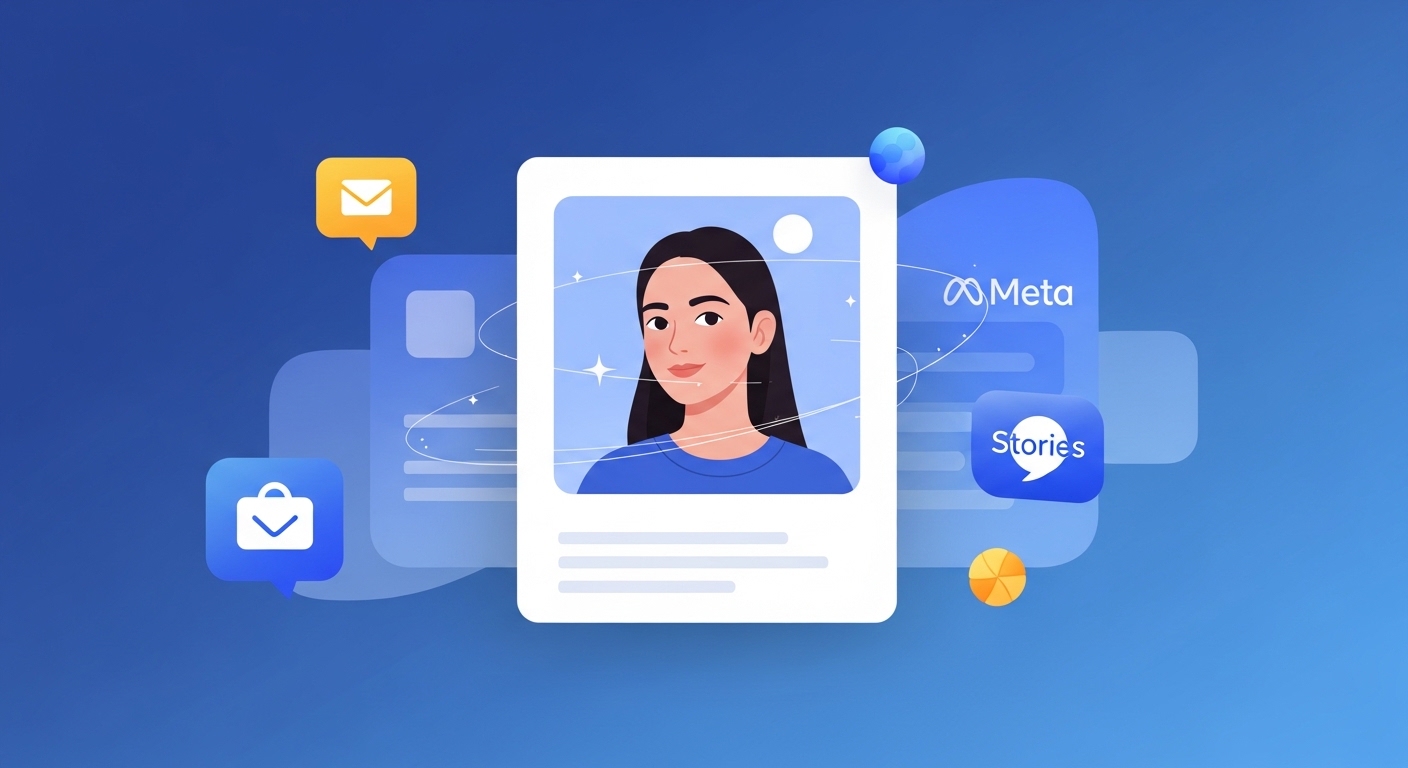 Meta AI、Facebookプロフィール写真をアニメーション化する新機能を展開。若年層回帰なるか