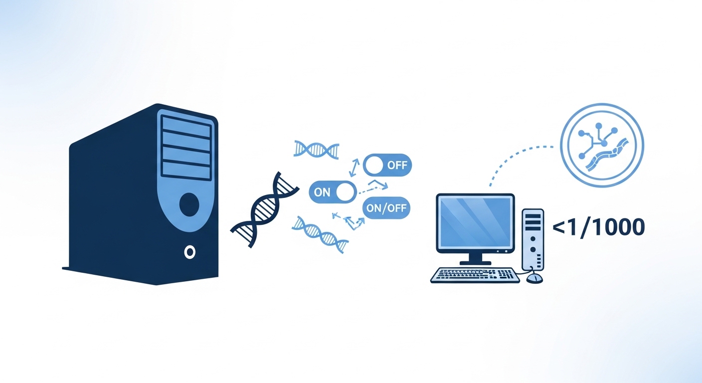 PARM、遺伝子制御を予測するAIモデル発表　AlphaGenomeの1000分の1の計算量で動作