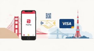PayPayとVisa提携、米国進出へ新会社設立──NFC×QRコード「デュアルモード」で世界展開