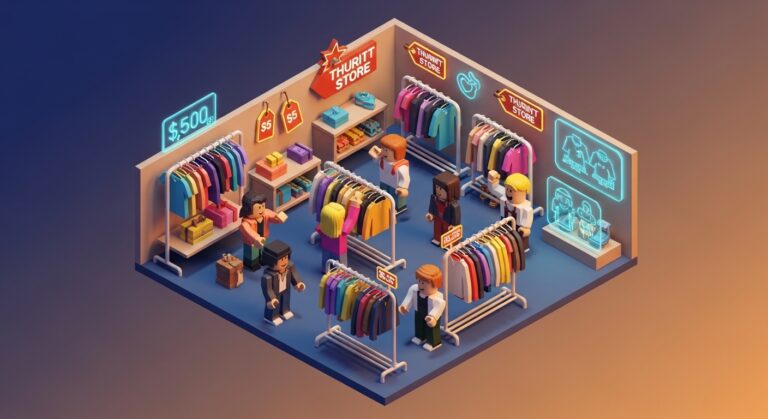 Roblox × The Salvation Army「Thrift Score」——世界初のデジタルリサイクルショップが開店