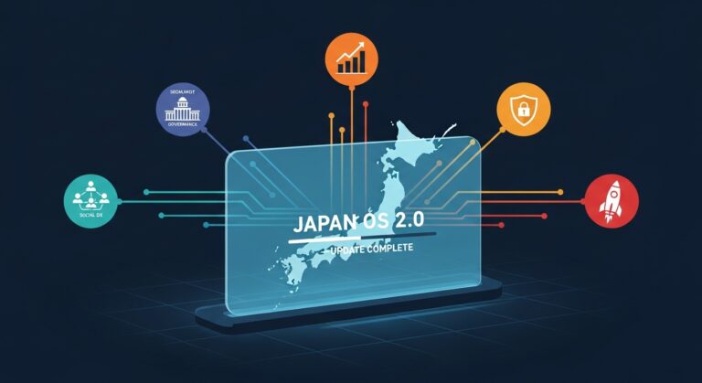 高市政権「責任ある積極財政」を5つのスタックで読み解く ── Takaichi OS 2.0の全体像