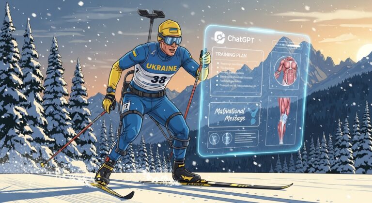 ChatGPTがコーチになる時代—ウクライナのパラアスリートが銀メダルで証明したAIの可能性