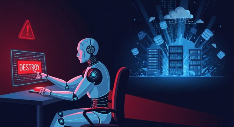 Claude Codeが本番DBを全削除—AIエージェントに「任せすぎる」リスク