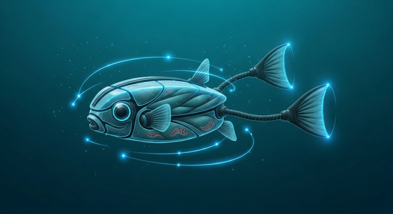 OstraBot誕生｜NUSが開発した「自己トレーニング筋肉」で動く水泳ロボットが史上最速へ