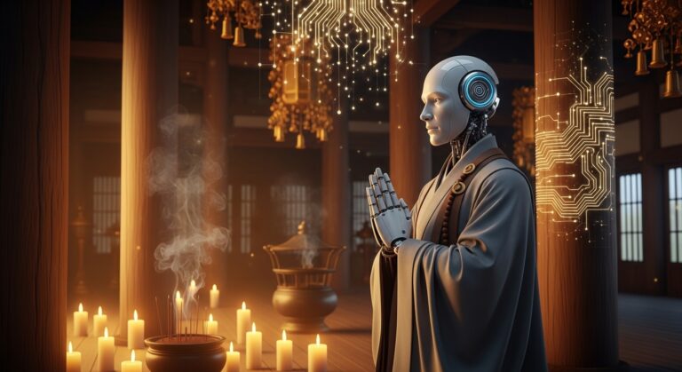 ブッダロイド｜京都大学が開発した仏教AIヒューマノイドロボットが「身体性」を獲得