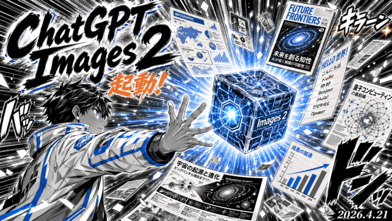 ChatGPT Images 2発表—OpenAI「実務特化」の新画像モデル