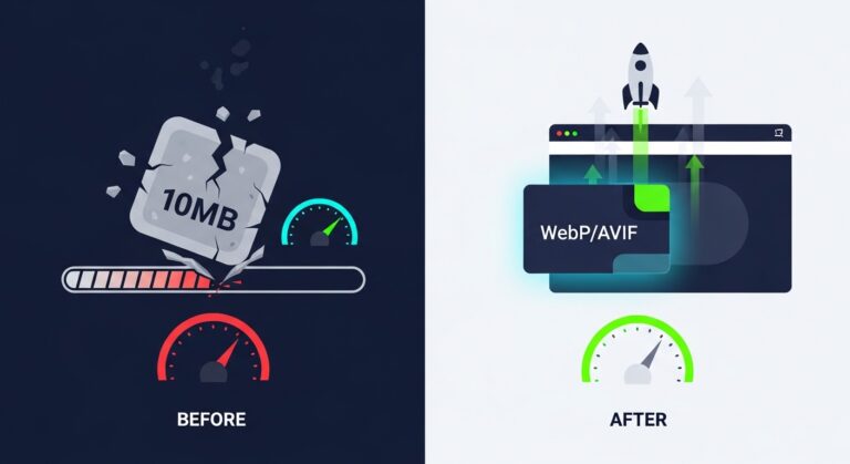 LCP・Core Web Vitalsの画像最適化—WebP・AVIF・CDNで変わるサイトの実力