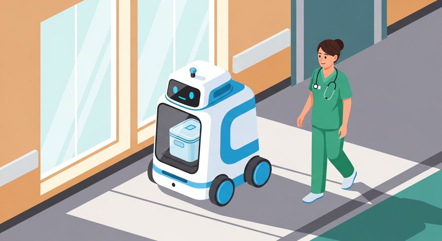 川崎重工、院内配送ロボット「FORRO」が神戸の病院で本格稼働 - innovaTopia