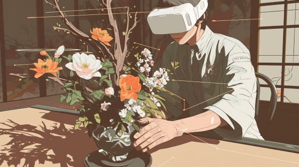 Apple Vision Proで生け花稽古。東北大「HanaARrange」がAIで初心者を伴走