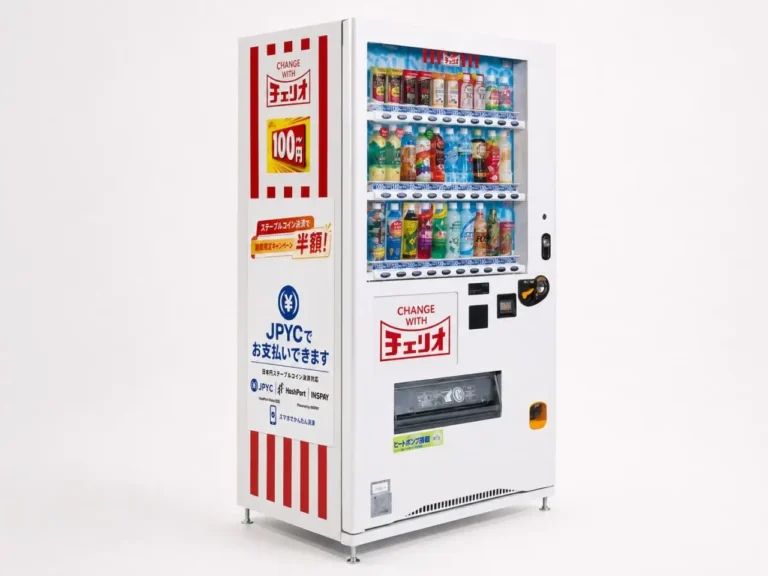 JPYC自販機決済が京都で始動｜日本円ステーブルコイン、日常消費への日本初PoC