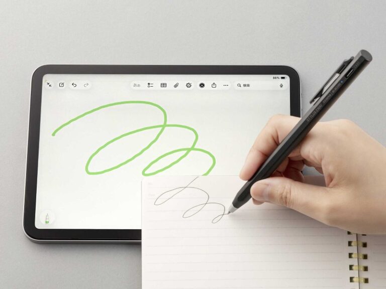 ゼブラ「スタイラスツーウェイ」紙にもiPadにも。切り替え不要で書ける2WAYペン