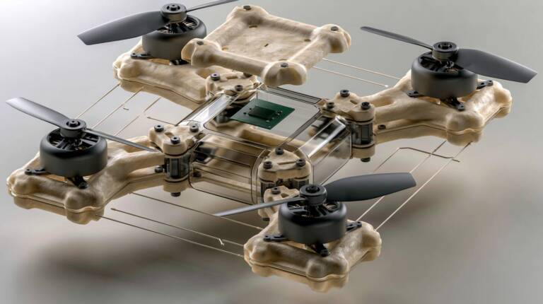 セルロースファイバー製ドローンをアトラックラボが開発。国産化率3％の日本が選んだ「直せる機体」