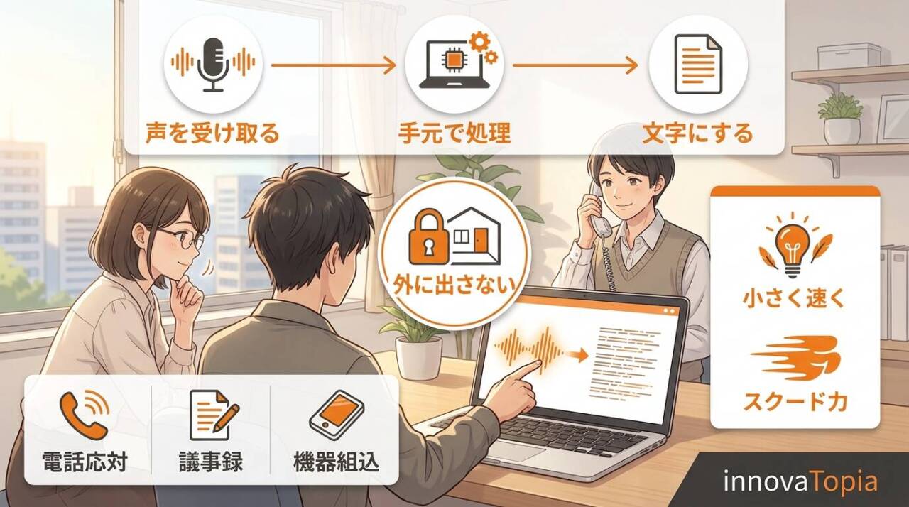 Third Door、CPUだけで動く日本語音声認識エンジンを開発|文字誤り率1.86% - innovaTopia