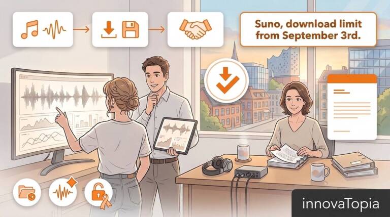 Suno新規約、商用利用の条件はダウンロードの取得に｜9月3日施行
