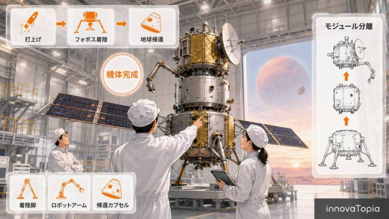 JAXA、火星衛星探査機MMXを種子島で公開｜2026年度に打上げへ