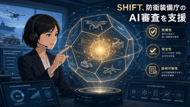 SHIFT、防衛装備庁のAI装備品等の技術的審査を支援｜契約金額3億1143万円
