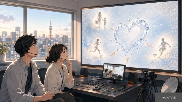 AI modelとテレビ朝日、全編生成AIのCMを地上波初放送 サントリー商品が題材