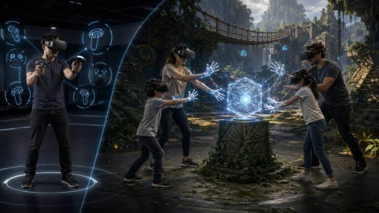 Zero Latency VR「Jumanji: The Lost Levels」｜コントローラー不要、家族向けVRの入口を変える
